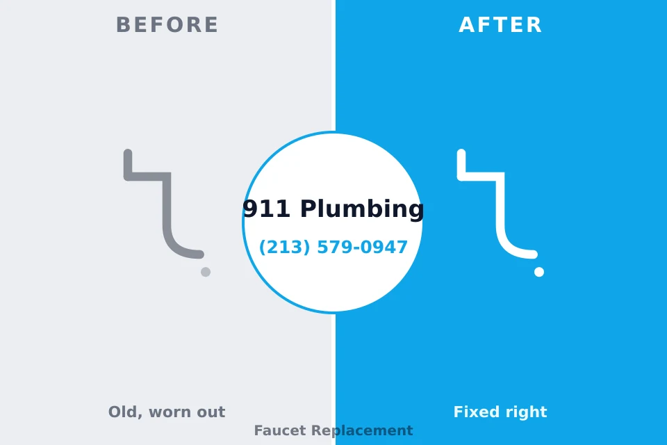 Before and after: plumbing company Forest Lake, IL